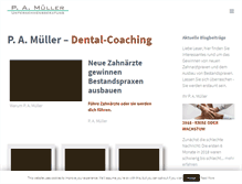 Tablet Screenshot of pamueller.de